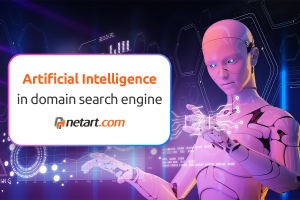 Artificial Intelligence in netart.com domain search engine