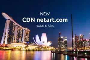 New CDN netart.com node in Asia