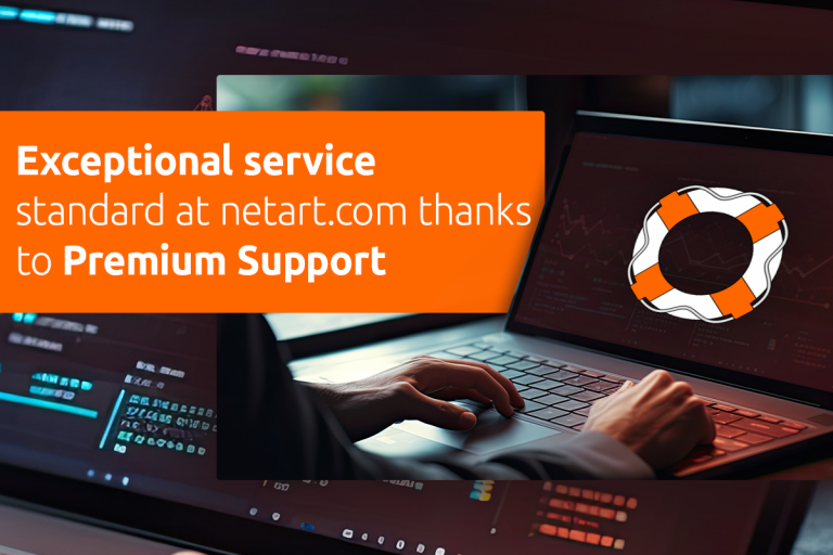 Exceptional service standard at netart.com thanks to Premium Support