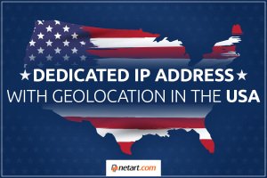 Dedicated IP address with geolocalisation in the USA | netart.com