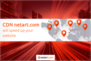 CDN netart.com will speed up your website