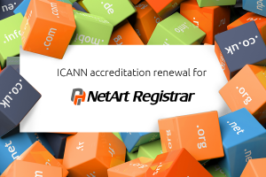 ICANN accreditation renewal for NetArt Registrar | netart.com